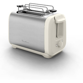 Тостер Moulinex LT261D Subito з 2 слотами, 850 Вт, червоно-чорний - для хліба та булочок