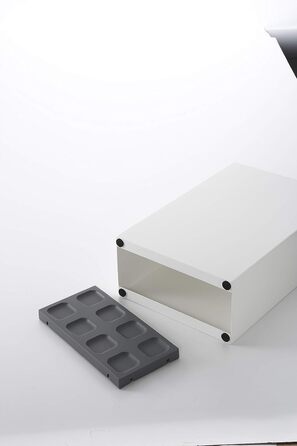 Підставка для парасольок Yamazaki SMART L, біла, сталь/поліпропілен, мінімалістичний дизайн, 23,5x12x36 см
