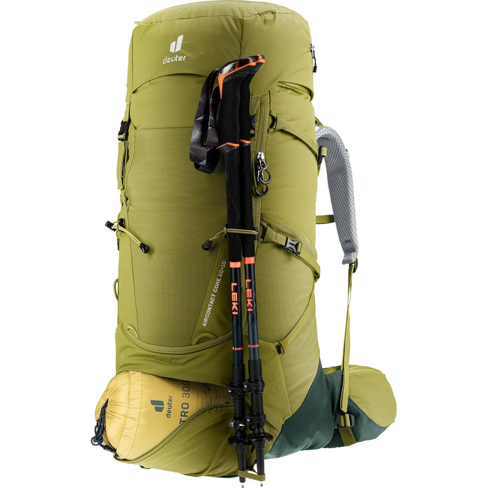 Рюкзак для трекінгу Deuter Aircontact Core 50+10 л (2024), кактус-іві