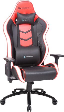 Ігрове крісло Newskill Kaidan, червоне, ергономічне