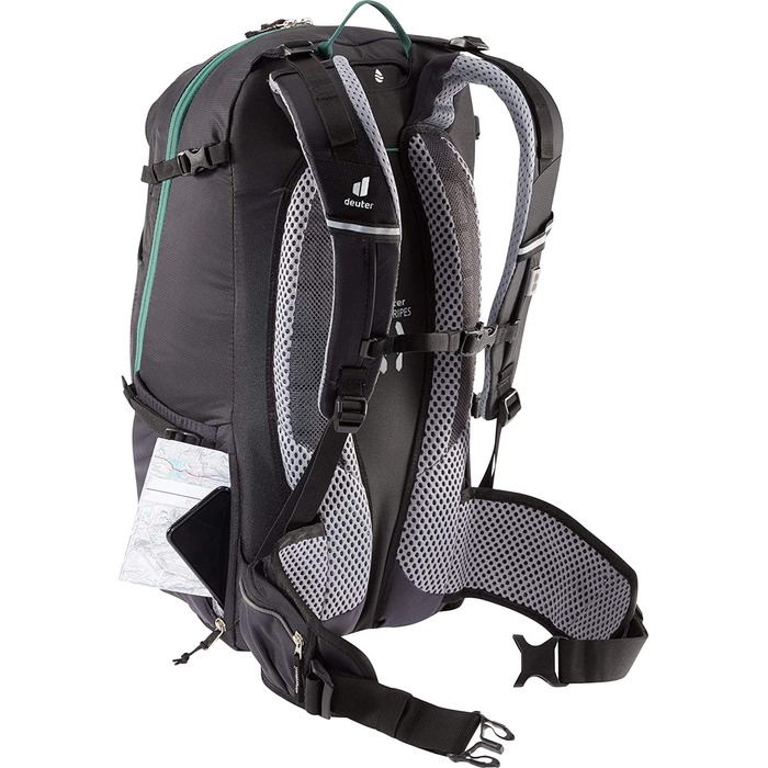 Чоловічий велосипедний рюкзак Deuter Trans Alpine 30 л, чорний