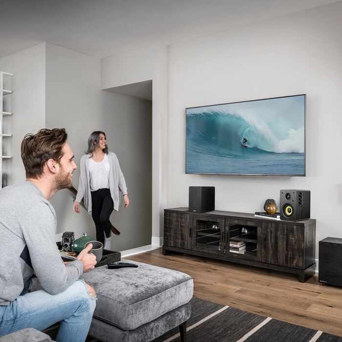 Sanyun SW206: 4-дюймові Hi-Fi колонки з підсилювачем 80W, Bluetooth 5.4, USB DAC, для програвачів, TV, PC. Білий колір