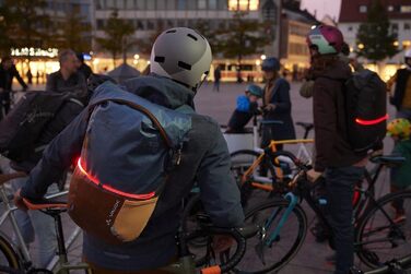 Унісекс велосипедний рюкзак VAUDE Citygo Bike 23, 23 л, універсальний розмір, Baltic Sea