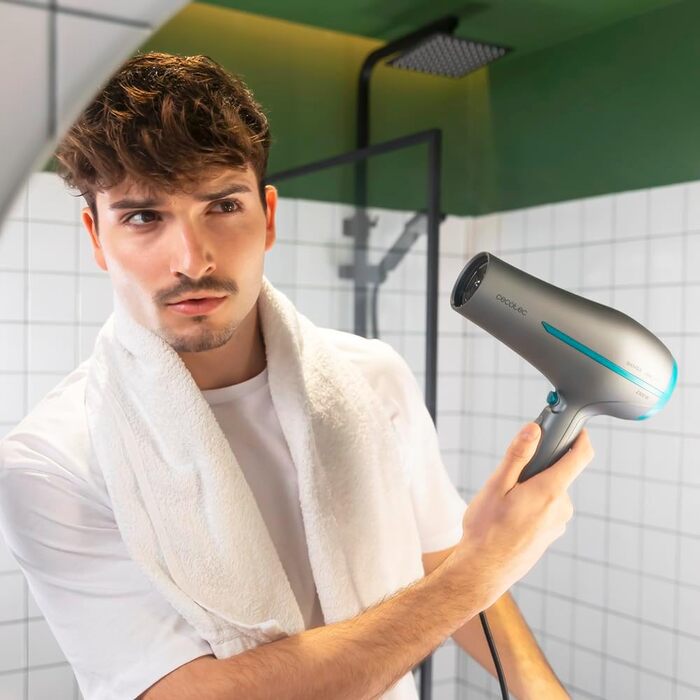 Фен для волосся Cecotec IoniCare 5200 Aura Black, 2300 Вт, з DC-мотором та іонізацією