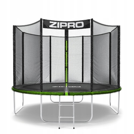 Дитячий садовий батут Zipro з зовнішньою захисною сіткою, 312 см (10FT)