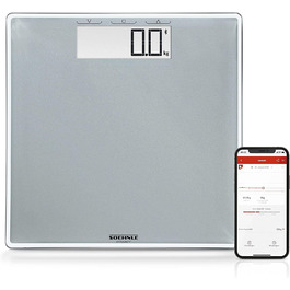 Цифрова вага Soehnle Style Sense Connect 100 з Bluetooth та додатком, велика LCD, до 180 кг