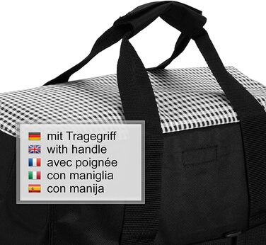 Сумка-візок Andersen Scala Treppensteiger 54 л чорна, сталевий каркас, для сходів
