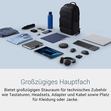 Рюкзак для ноутбука Dell EcoLoop Backpack CP5626, 23л, чорний, з перероблених матеріалів