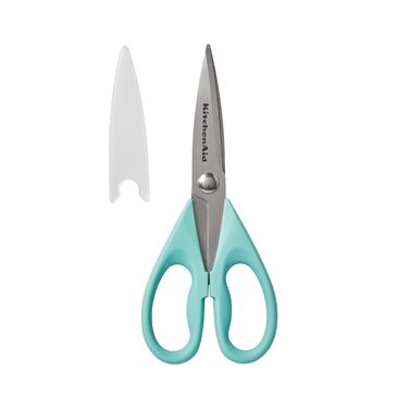 Ножиці кухонні універсальні KitchenAid, червоно-чорні, 22.1 см (Aqua Sky)