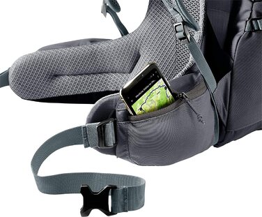 Рюкзак для туризму Deuter Futura 27 л, графітовий, анатомічна спинка