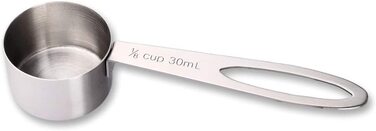 Schramm® банка для кави 1200 мл з мірною ложкою, бронзова, нержавіюча сталь, 12 см – контейнер для зберігання кави