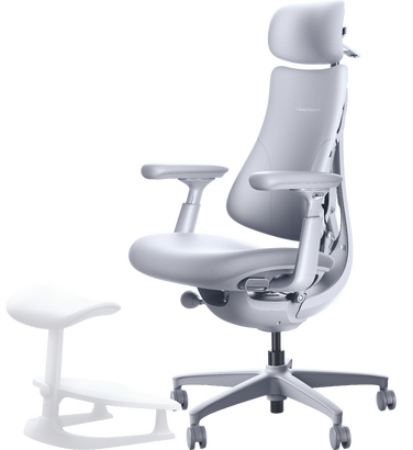 Крісло офісне ергономічне LiberNovo Omni Space Gray 48 см