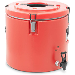 Термобак для їжі Royal Catering RC_TT_5, 30 л з краном, харчовий термоконтейнер