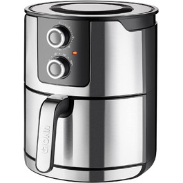 Аерофритюрниця Unold 58655 XL 5 л, без масла, для здорового смаження, гриль, запікання, сушіння, 80-200°C, BPA-free, автоматичне відключення