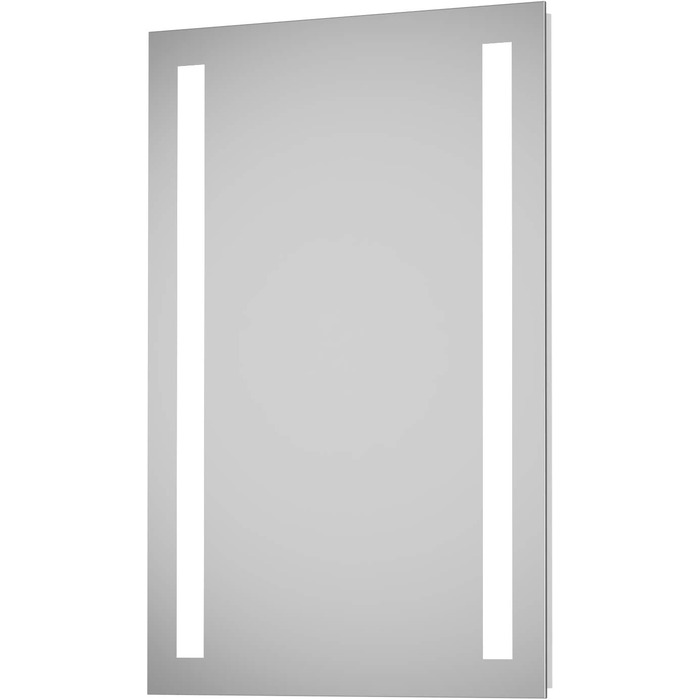 Дзеркало для ванної кімнати Talos Light LED 80x60 см з підсвічуванням, нейтральним білим світлом та алюмінієвою рамою
