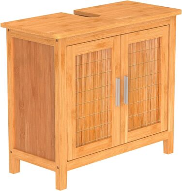 Підставка для ніг під умивальник EISL BMBA02-BH2 з бамбука, 35x45x35 см