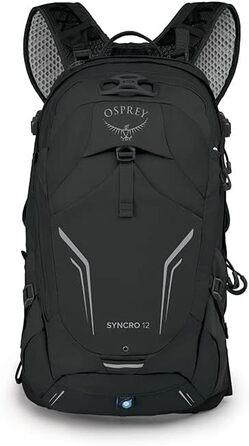 Велосипедний рюкзак Osprey Syncro 12 чорний для спорту та туризму
