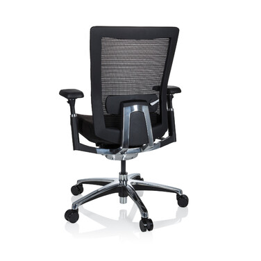 Крісло офісне NOVA PRO ALU тканина чорна hjh OFFICE