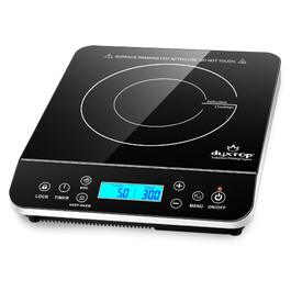 Плита індукційна Duxtop 2100W з сенсорним керуванням, LCD-дисплеєм, таймером 10 годин та 20 рівнями потужності/температури
