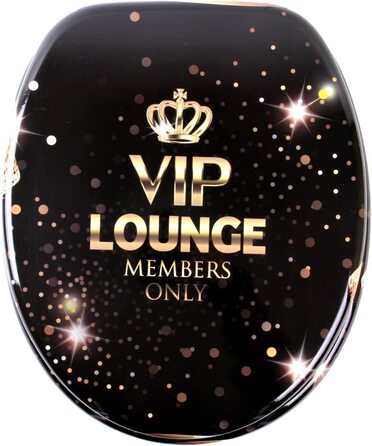 Сидіння для унітазу Sanilo з мікроліфтом VIP Lounge, міцне кріплення, легкий монтаж, преміум-якість