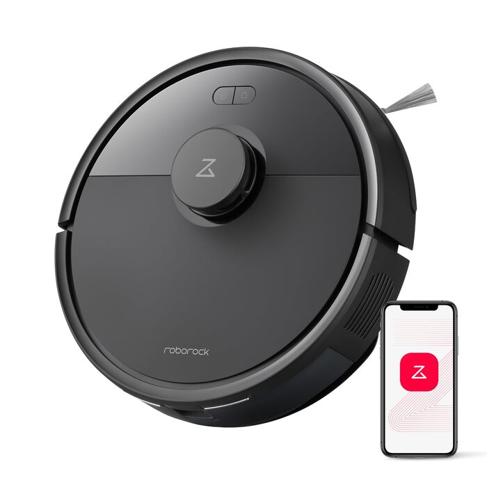 Робот-пилосос Roborock Q7 L5 з потужністю 8000 Па, системою Dual Anti-Tangle та розумною навігацією, чорний