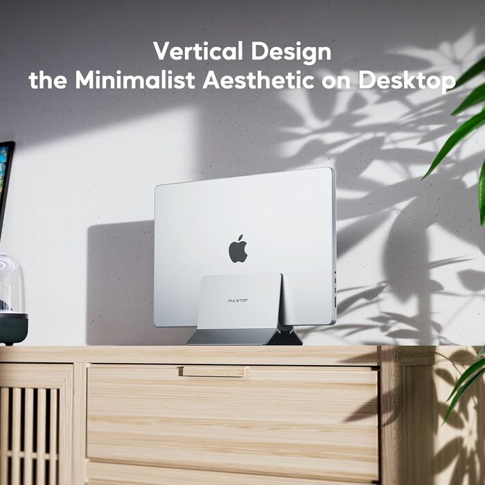 Підставка для ноутбука Vertikaler Laptop Ständer (алюміній) - універсальна, для MacBook, iPad, Tablet, Mac mini