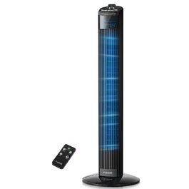 Вентилятор підлоговий FOHERE Leiser Turmventilator 91 см з пультом, таймером та нічним режимом, чорний