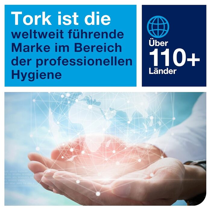 Tork 556008 Диспенсер для туалетного паперу T3, чорний, індивідуальна подача, гігієнічний