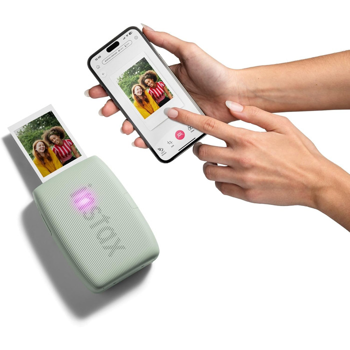 Фотопринтер INSTAX mini Link 3, Sage Green - друкуйте фото зі смартфона