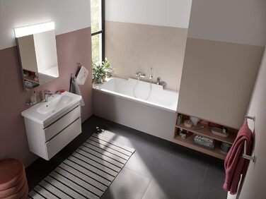 Тримач для рушників Duravit D-Code, однорукий, хромований, настінний, 64,5 см