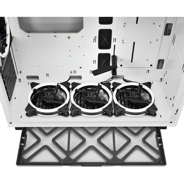 Корпус для ПК Sharkoon Pure Steel білий з RGB підсвічуванням