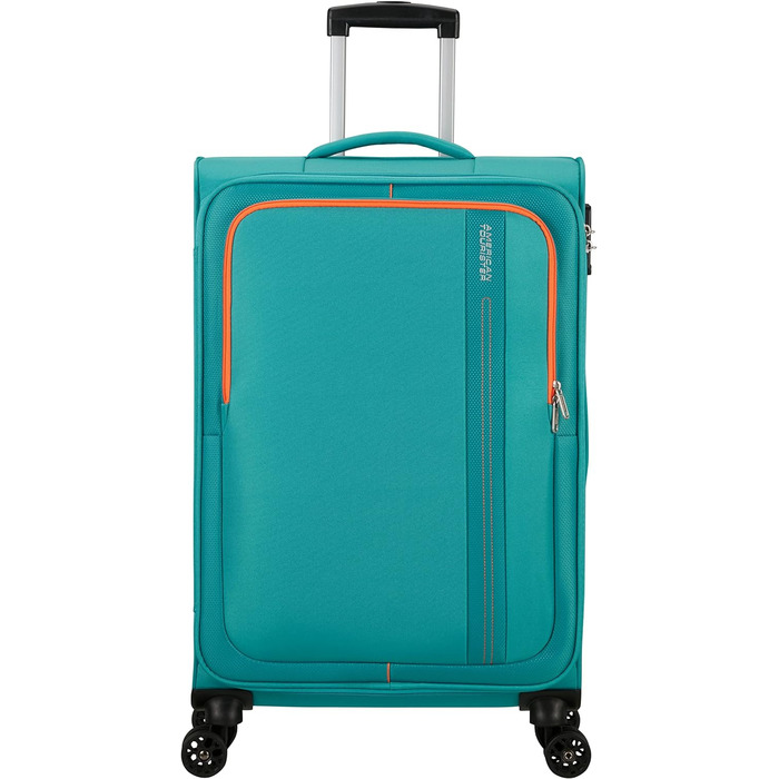 Валіза American Tourister Sea Seeker Spinner M 68 см 61 л Зелена (Aqua Green)