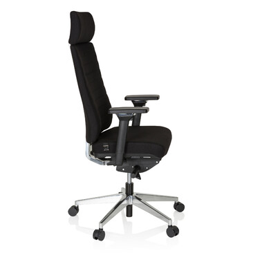 Офісне крісло MOVE-TEC PRO 3D, тканина, чорний колір / чорний колір, hjh OFFICE