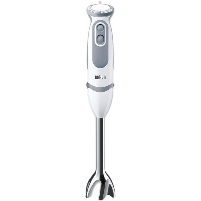 Міксер ручний Braun MultiMix 5 HM51.00WH білий, 750 Вт, 9 швидкостей, SmartMix, нержавіюча сталь