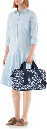 Сумка Reisenthel Allrounder M Signature Navy, універсальна, сучасний дизайн