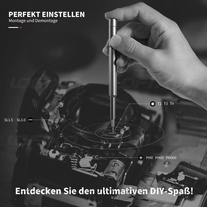 Набір викруток для ремонту електроніки Torx/Pentalobe/Triwing 50-в-1 для iPhone, MacBook, Xbox, PS5, телефонів та окулярів