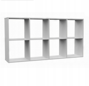 Стелаж TopEshop 147 см x 75 см x 30 см, білий