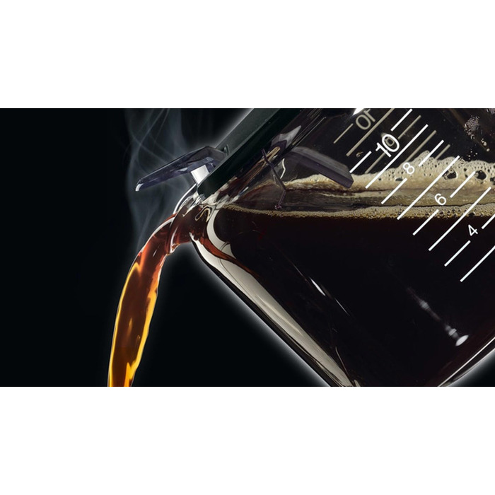 Кавоварка Braun KF 47 WH з фільтром і скляною колбою, OptiBrew, автоматичне вимкнення, біла