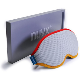 NUYX® 3D маска для сну, затемнююча, суперкомфортна, сіра