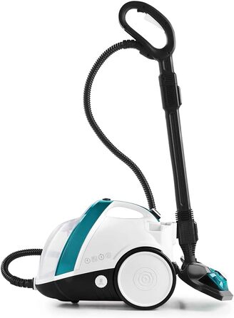 Парогенератор POLTI Vaporetto Smart 100 T 4 бар, 2 л, антивірусний, білий/бірюзовий, 110 г/хв, 9 насадок