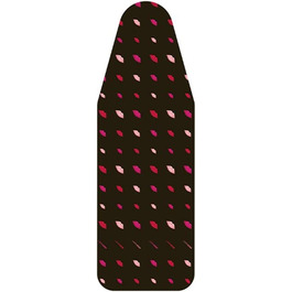 Універсальний чохол для прасувальної дошки Laurastar Lips, 131x55 см, 100% бавовна, унікальний дизайн, підходить для всіх марок, праний, зручне кріплення
