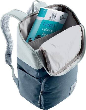 Дитячий рюкзак Deuter Overday 15 л, синьо-зелений