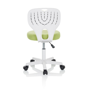 Дитячий стілець для письмового столу KIDDY TOP W, оббивка тканина, зелений, hjh OFFICE