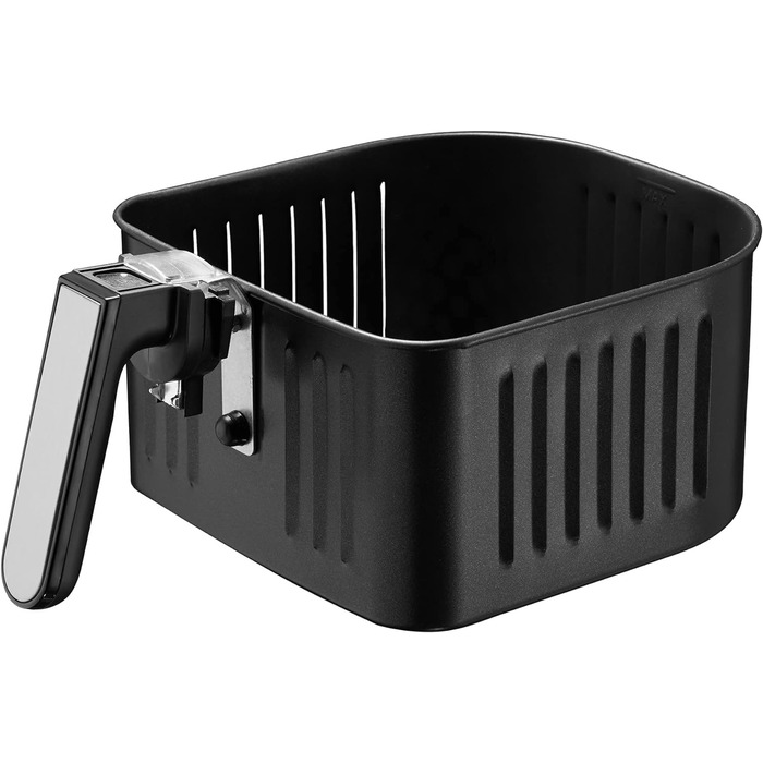 Tectake XXL аерофритюрниця 10,2 л, без олії, 8 програм, сенсорний дисплей, срібляста, рецепт у комплекті