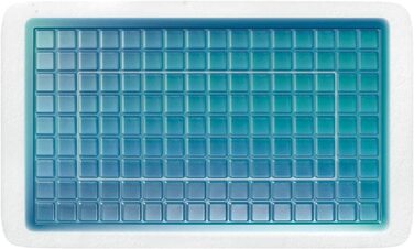 Ортопедична гелева подушка Technogel Pixel Deluxe для шиї, 66x40 см, біла