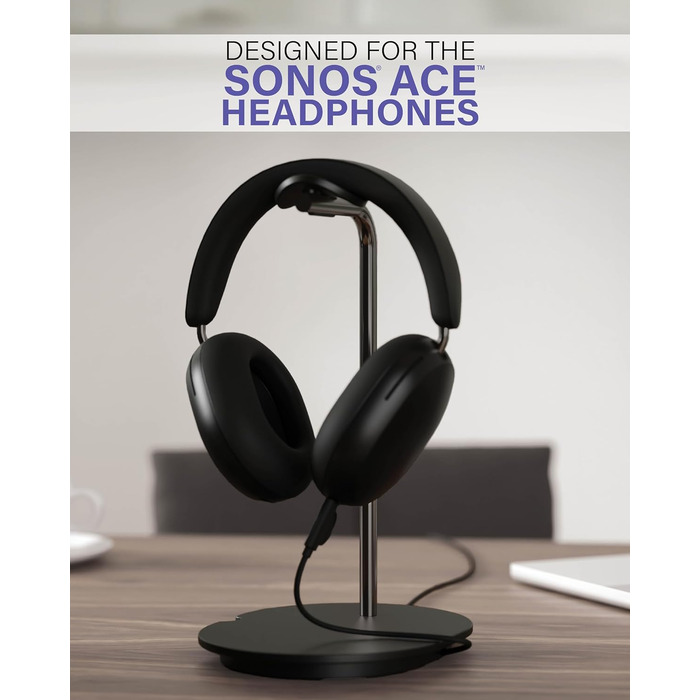 Підставка для навушників Sanus для Sonos Ace, чорна