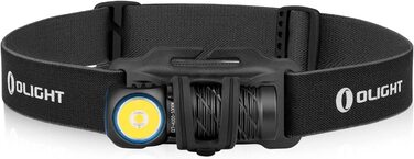 Ліхтарик-налобний OLIGHT Perun 2 Mini LED, 1100 люмен, 150 м, USB-зарядка, 5 режимів, водонепроникний, з червоним світлом, для кемпінгу та надзвичайних ситуацій, чорний