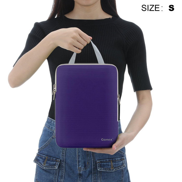 Набір компресійних органайзерів для одягу в подорожі Gonex, 4 предмети, фіолетовий