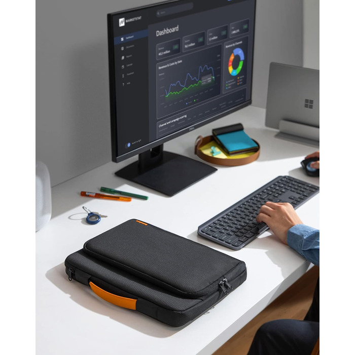 Сумка для ноутбука tomtoc 360° Business для Microsoft Surface Pro 13