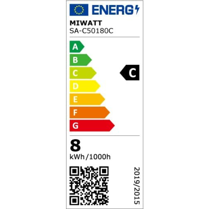 Кутова LED торшер MIWATT RGBWW з керуванням через додаток, музичний синхронізатор, регулювання яскравості та швидкості для ресторану, кафе, магазину, коридору, двору, саду